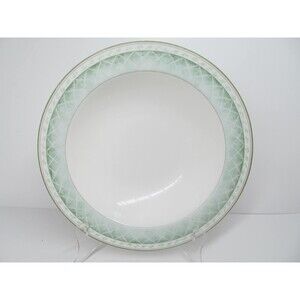 Fitz And Floyd Garden Greens 8 1/2" Rimmed Soup Bowl